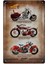 Koleksiyon Indian Motocycles Metal Plaka Levha 20X30CM 1