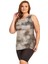 0755-9011 Leopar Kısa Kollu Tankini 2