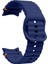 Samsung Galaxy Watch 7 40MM-44MM Ile Uyumlu Metal Tokalı Dalgalı Spor Silikon Kordon 4