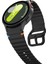 Samsung Galaxy Watch 7 40MM-44MM Ile Uyumlu Metal Tokalı Dalgalı Spor Silikon Kordon 3