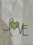 Ütü Ile Yapışan Kalpli Love Yazı Arma Transfer Baskı 10X7 cm 1