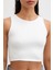 Basic Crop Top Beyaz 5