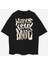 Oversize Unisex Pamuklu Where Is My Mind Baskılı T-Shirt 2