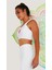 Crop Top Nataka Nakışlı Ekru 1