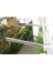 Küpeşte Kare Balkon Askısı Balkon Çamaşır Kurutma Askısı Alüminyum Küpeşte Askılığı Kurutmalık Parlak Gri Kare 6x2.5 cm 5