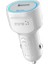 Cc-02 Hızlı Şarj Özellikli LED Işıklı Qc 3.0 Usb-A ve Type-C Pd Araç Şarj Başlığı Pd 20W 1