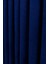 Ada Fon Perde Sık Pileli Lacivert Perde 4