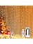 8 Ayrı Moda Sahip 3MX3M LED Kumandalı Perde LED 300CM*300CMPERI LED (Sıcak Beyaz) 1