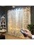 8 Ayrı Moda Sahip 3MX3M LED Kumandalı Perde LED 300CM*300CMPERI LED (Sıcak Beyaz) 3