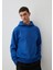 Kapüşonlu Mavi Basic SWEATSHIRT0S10190-70894 1