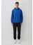 Kapüşonlu Mavi Basic SWEATSHIRT0S10190-70894 2
