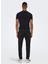Normal Bel Dar Paça Siyah Erkek Pantolon Onsmark Pant Strıpe Gw 3727 Noos 4