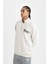 Fit NBA Chicago Bulls Oversize Geniş Kalıp Dik Yaka Fermualı Sweatshirt C9270AX24AU 5