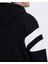 Authentic Benedict Hoodie Erkek Siyah-Beyaz Oversize Fit Hoodie 5