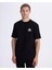 Authentic Baston Erkek Siyah Regular Fit T-Shirt 1