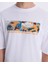 Authentic Berlo Erkek Beyaz Oversize Fit T-Shirt 2