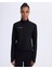 Berry Full Zip Kadın Siyah Regular Fit Fermuarlı Eşofman Üstü 2