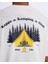 Authentic Authentic Graphik Pirat Erkek Beyaz Comfort Fit T-Shirt 5