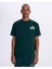 Authentic Authentic Graphik Pirat Erkek Petrol Yeşili Comfort Fit T-Shirt 1