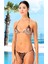 Leopar Desenil Ipli Üçgen Bikini Takımı 1