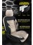 Aston Martin Rapide 6.0 Volante Touchtronic 2014 Model Uyumlu Zebra Serisi Bej-Siyah Tam Set Takım Oto Kılıf 2