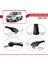 Toyota Land Cruiser (J200) V8 2008-2021 Arası ile Uyumlu Ace-1 Ara Atkı Tavan Barı Siyah 3 Adet 4