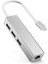 C USB 3.1 - 3 Port USB 2.0 RJ45 Network Ethernet USB Çoklayıcı Hub 1
