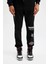 Fit Kalın Jogger Eşofman Altı NBA Houston Rockets Standart Fit Normal Kesim Cepli Düz Paça C9278AX24AU 4