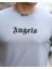 Unisex Angels Baskılı Relaxed Fit Alt Üst Şort T-Shirt Takım 2