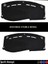 Hyundai I30 2007-2012 Modeller Için Uyumlu 3D Ön Göğüs / Torpido Koruma - Siyah Şerit 2