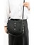 Kadın Siyah Ayarlanabilir Uzun Askılı 3 Bölmeli El ve Omuz Çantası TR1404 1