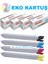 Samsung CLX-9251 CLT-809 Muadil Toner Toner 4 Renk Set 2