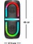 Kımıso QS3636 Bluetooth Hoparlör Rgb LED Fm Radyo 2X5W 2x4" 3
