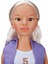 Dollz'n More Yürüyüş Arkadaşım Clara Sporty 80 cm - Mor Eşofmanlı Takımlı 6