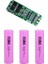 3 Adet 2600 Mah Li-Ion 20A Bms. 1
