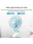 Klips Tabanlı Mini Elektrikli Fan, Uzunluk: 3m (Yurt Dışından) 4