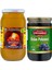 Odun Ateşinde Kepekli Bozkır Tahini Cam Kavanoz 930 gr + Üzüm Pekmezi Cam Kavanoz 800 gr 1