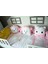 Montessori Bebek Uyku Seti Örgü Yan Korumalı Uyku Seti 90x190 100x200 Animals 5