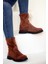 Kaymaz Taban Streç Kadın Bot&bootie 020-5115-22SÜET 2
