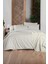 Unitwill Ekru King Size (Battal Boy) Pamuk Nevresim Takımı 4