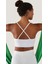 Crop Top Lotus Pamuklu Nakışlı 4