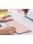 Lenovo Smart Paper ZAC00011TR 10.3" Uyumlu Kablosuz Bluetooth Pilli Türkçe Q Klavye - Pembe 4