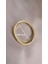Çelik Çift Sim Düz Gold Kelepçe Bileklik (Çap: 6cm-Çevresi: 19CM) 2