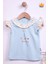 Babydola Kız Bebek Balık Desen Şortlu Takım 15097 2