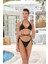 Hızlı Kuruyan Bikini Takımı Siyah Halka Detaylı Bikini 1