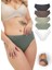 Kadın Pamuklu Bato / Hipster Slip Külot - 5'li Paket (MULTICOLOR-P09) 1
