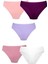 Kadın Pamuklu Bato / Hipster Slip Külot - 5'li Paket (MULTICOLOR-P25) 4