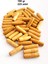100 gr (225 Adet) Ahşap Boncuk 25 mm Boy x 10 mm En Doğal Ahşap Makrome El Işi Çanta 2