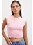 Sıfır Kol T-Shirt Pembe 1