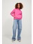 Jxabbıe Rlx Ls Every Hood Pembe Kadın Sweatshirt 3